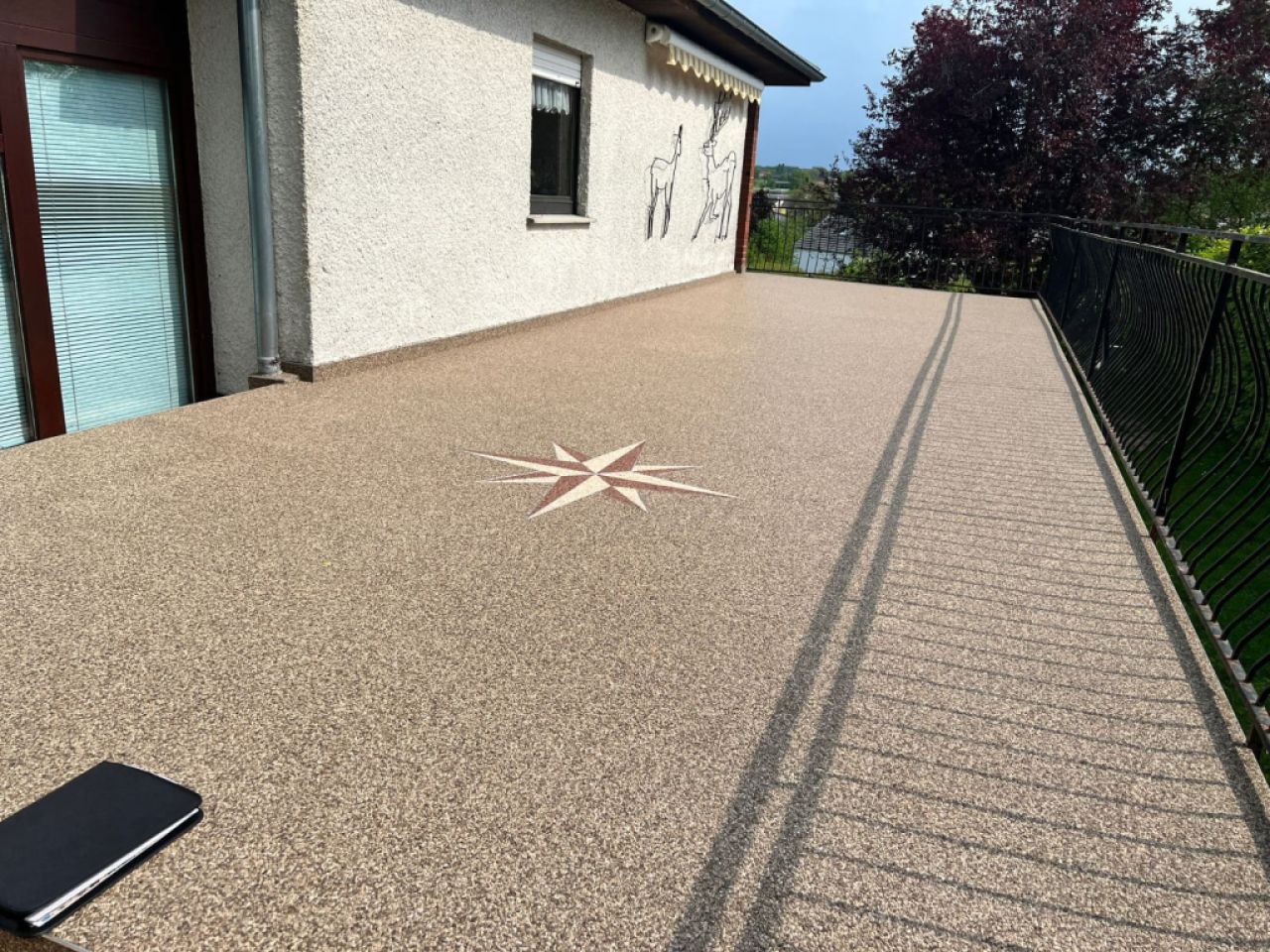 Stone carpet from a specialist company