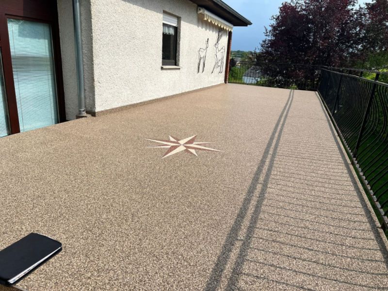 Stone carpet from a specialist company