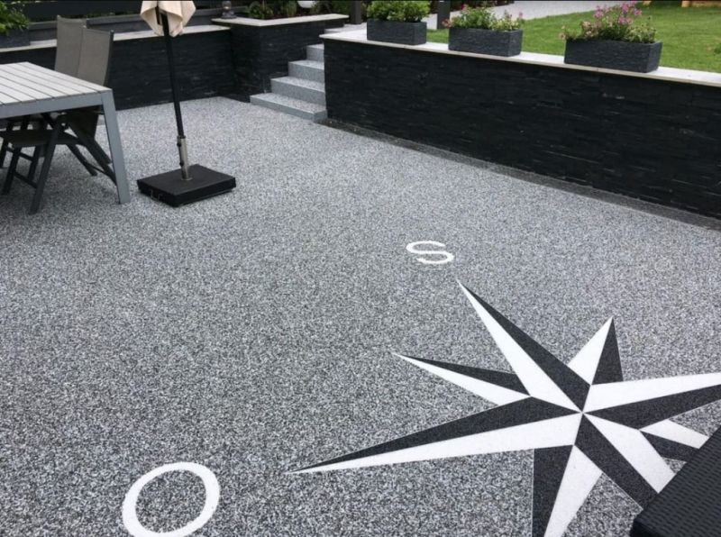 Stone carpet from a specialist company