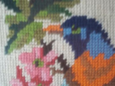 embroidery on fabric