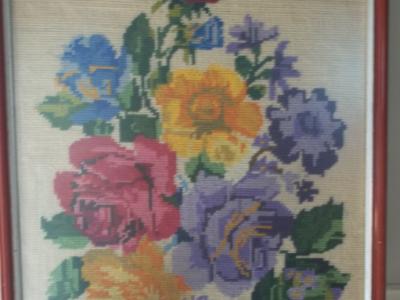 embroidery on fabric