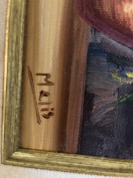 Bodegón al óleo de Melis