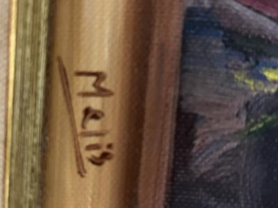 Bodegón al óleo de Melis