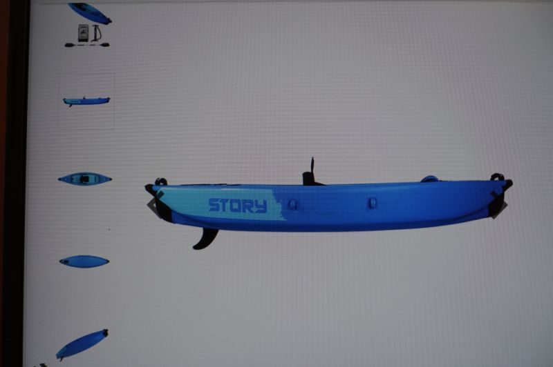 STORY Division Aufblasbares 1Personen Kajak