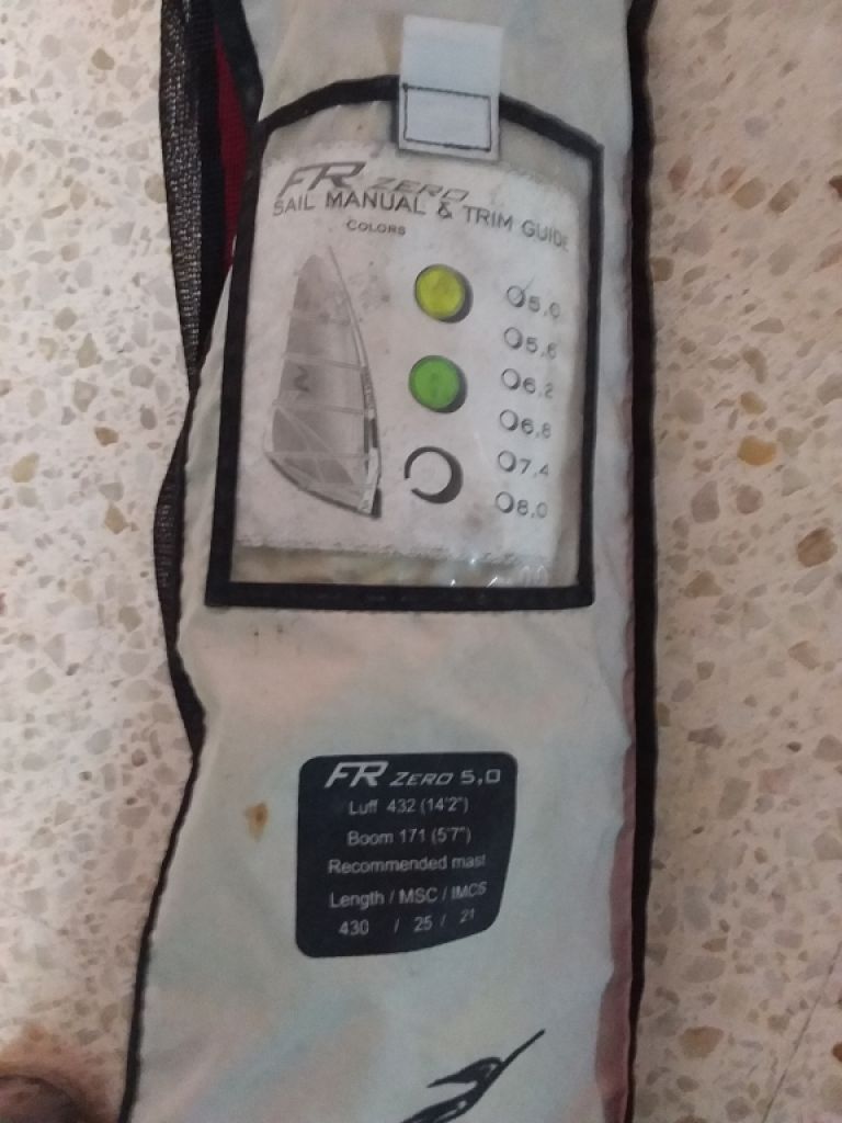 Vela de surf 5.0 en venta