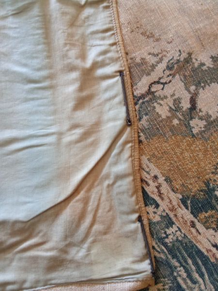 Szenenreicher, mehrfarbiger Gobelin – Frankreich um 1850