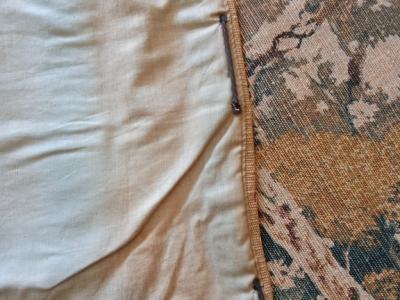 Szenenreicher, mehrfarbiger Gobelin – Frankreich um 1850