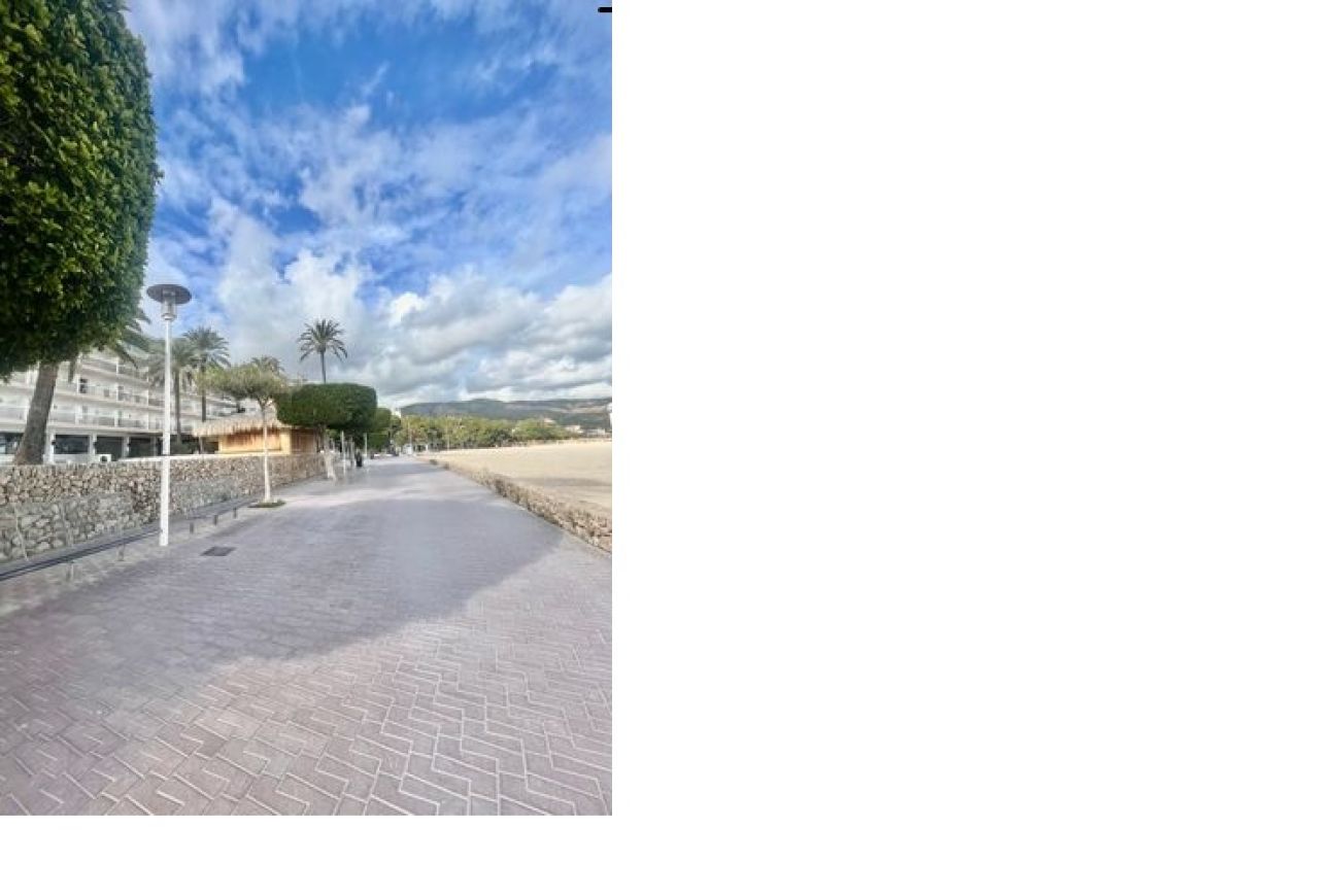 Terrenova - Apartamento renovado en primera línea de mar.