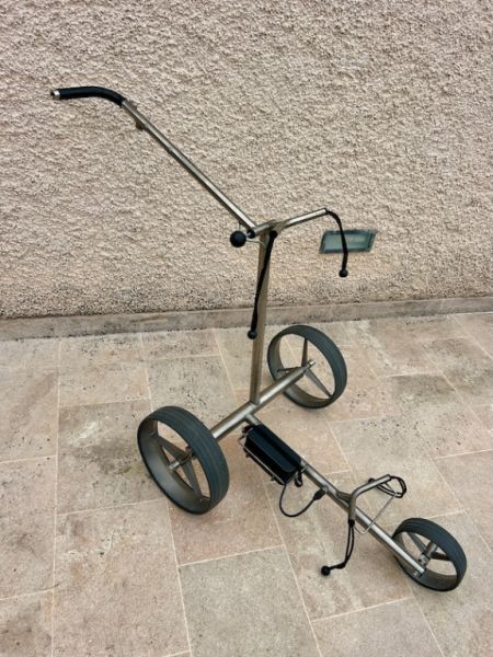 TiCad Liberty Titan Elektrotrolley – klappbar, Akku & Transporttaschen