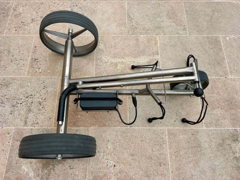 TiCad Liberty Titan Elektrotrolley – klappbar, Akku & Transporttaschen