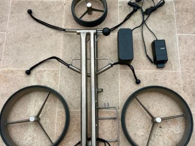 TiCad Liberty Titan Elektrotrolley – klappbar, Akku & Transporttaschen