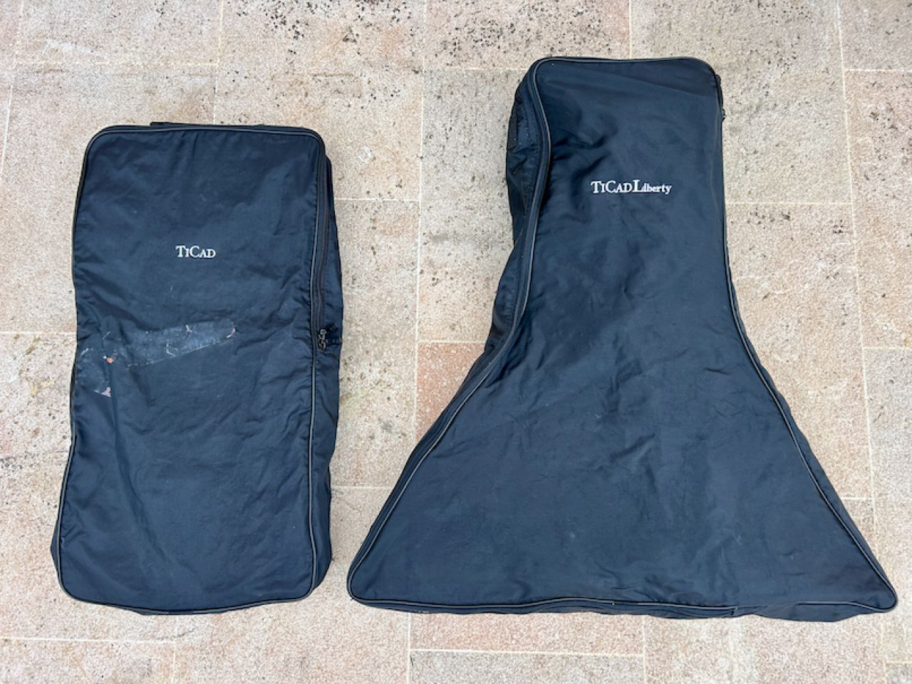 TiCad Liberty Titan Elektrotrolley – klappbar, Akku & Transporttaschen