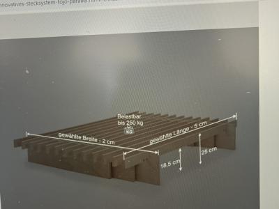 Tojo Innovations - Bettgestell massiv Buche.