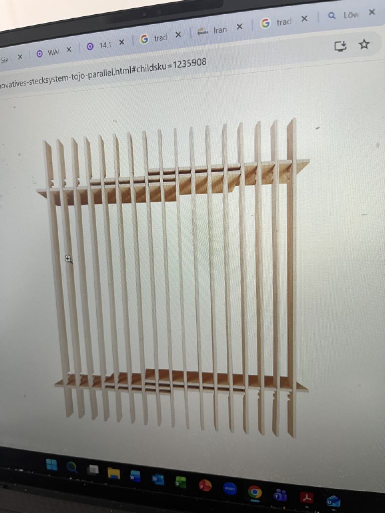 Tojo Innovations - Bettgestell massiv Buche.