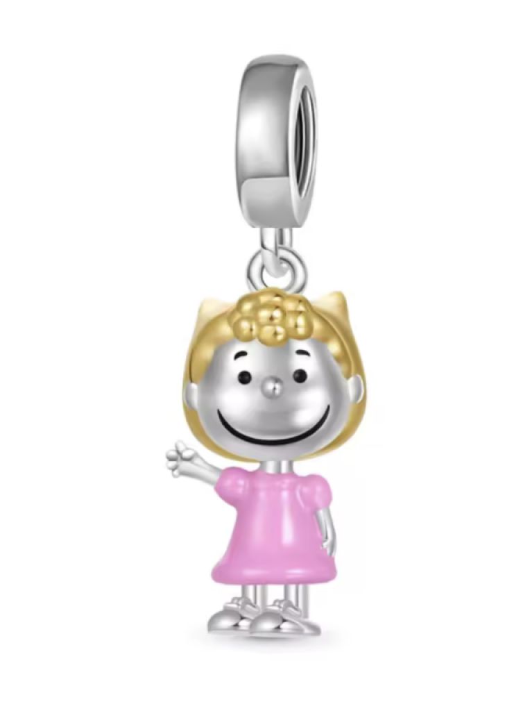 Tolle Peanuts Charms / Beads aus 925 Silber für eine Kette oder Pandoraarmband / Snoopy / Woodstock
