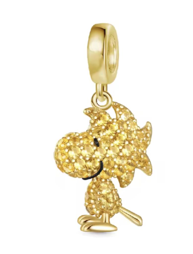 Tolle Peanuts Charms / Beads aus 925 Silber für eine Kette oder Pandoraarmband / Snoopy / Woodstock