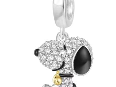 Tolle Peanuts Charms / Beads aus 925 Silber für eine Kette oder Pandoraarmband / Snoopy / Woodstock