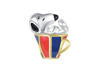 Tolle Peanuts / Snoopy / Woodstock Charms / Beads 925 für ein Pandoraband