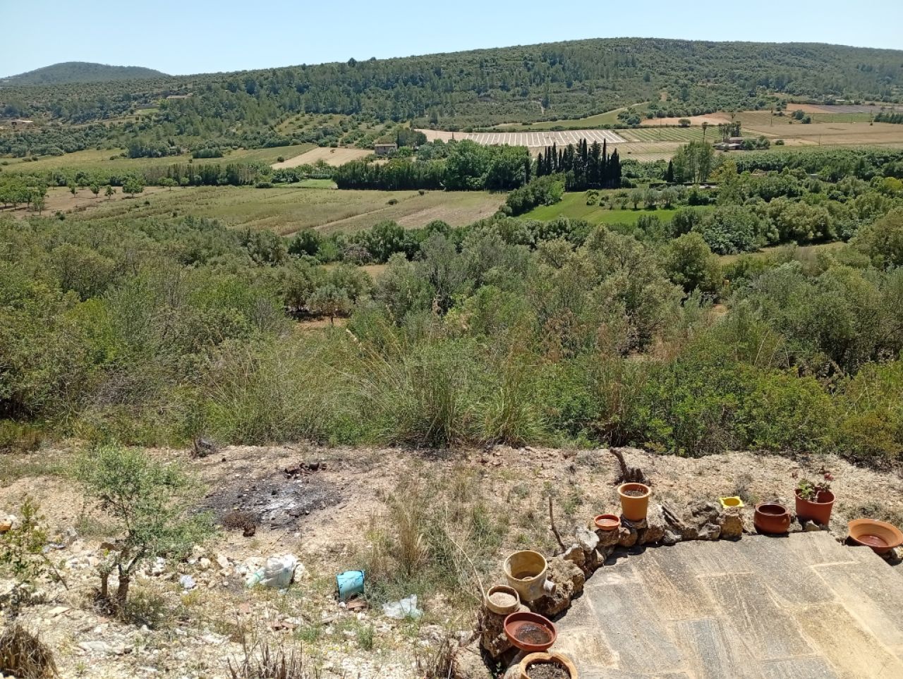 Pequeña finca con fantásticas vistas y tranquilidad