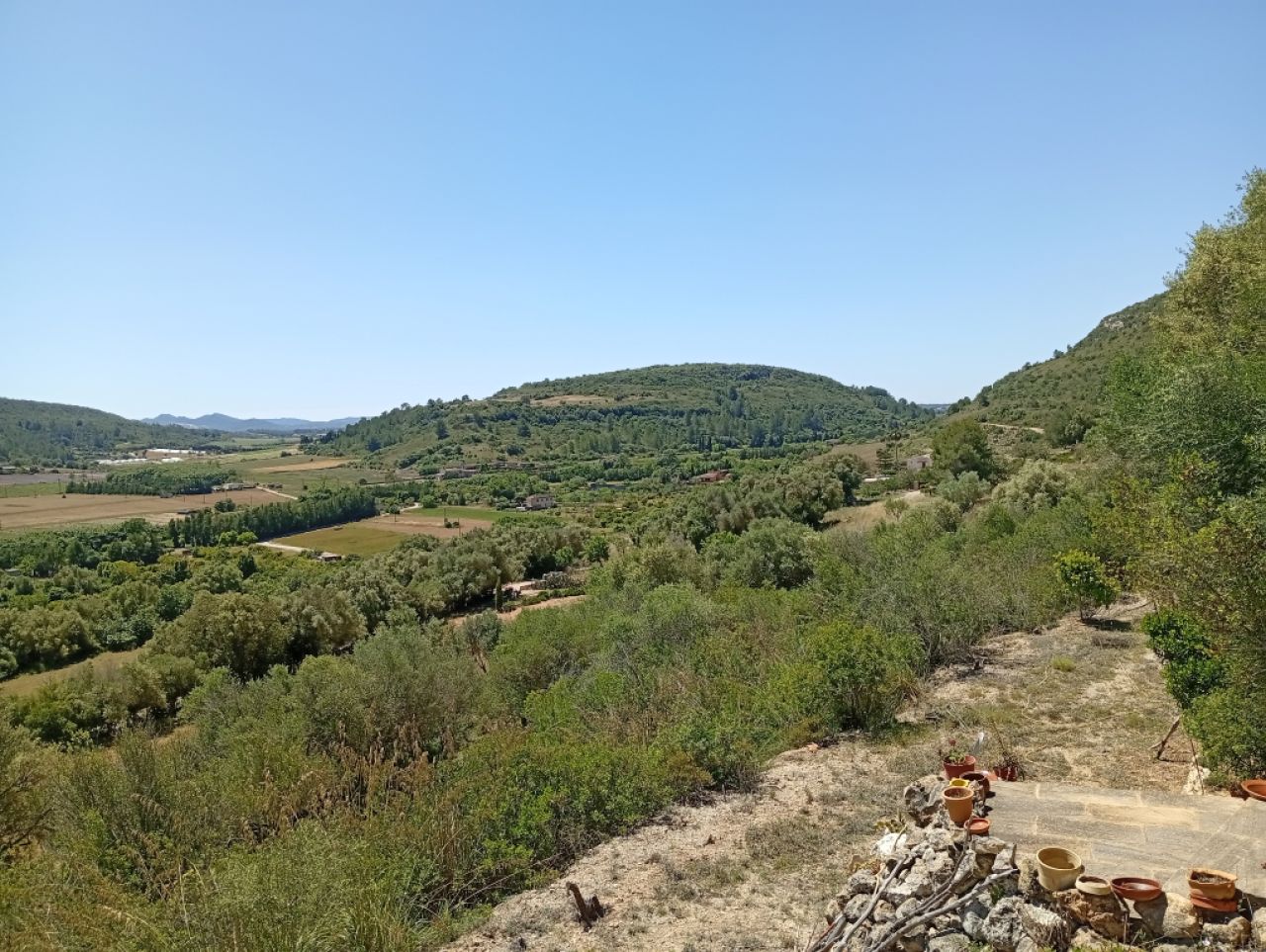 Pequeña finca con fantásticas vistas y tranquilidad