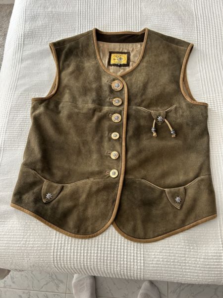 Trachtenlederweste