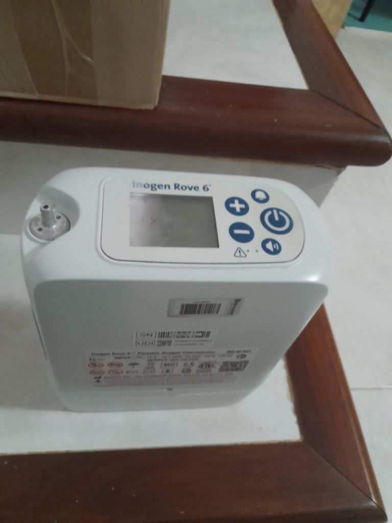 Dispositivo de oxígeno portátil