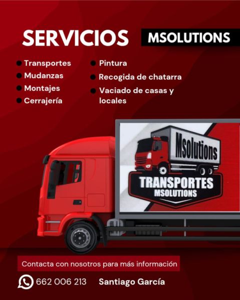 Transportes y mudanzas MSolutions