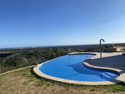 Dream finca with unique sea views in a quiet hillside location