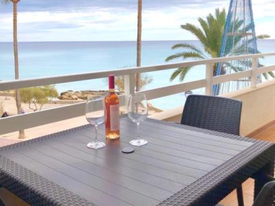 Traumhafter Meerblick: Ferienwohnung mit Rundumbalkon: Meerblick Apartment Sabina Cala Millor