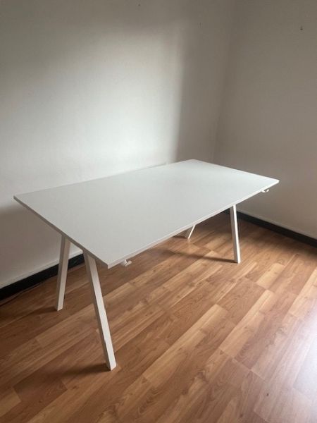 TROTTEN desk, white, 120x70 cm / IKEA
