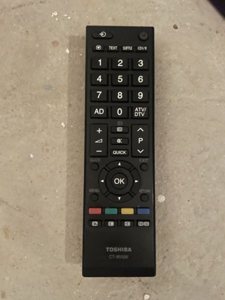 TV - Televisor Toshiba con mando a distancia