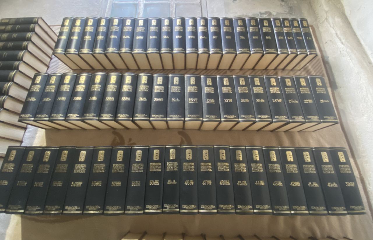 Enciclopedia universal ilustrada espasa/calpe de 118 tomos.