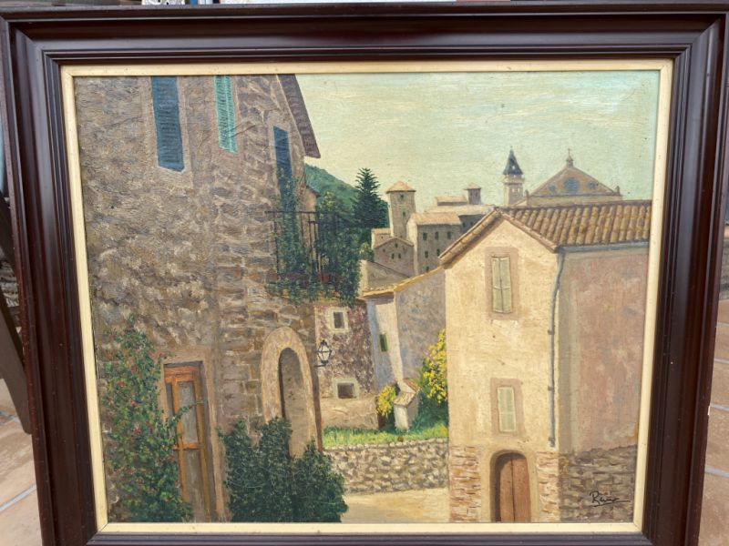 Venta de un cuadro al óleo