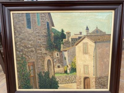 Venta de un cuadro al óleo