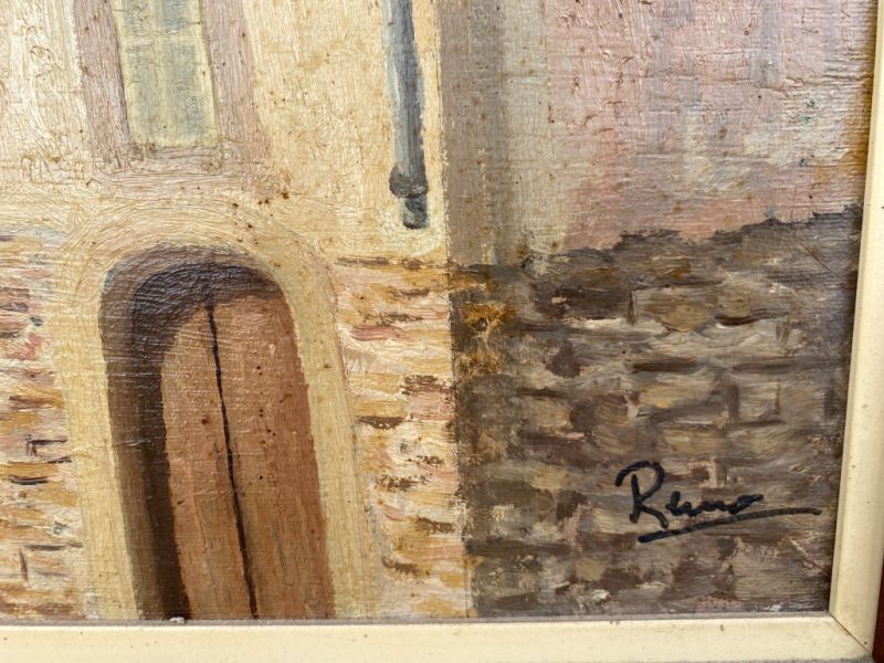 Venta de un cuadro al óleo