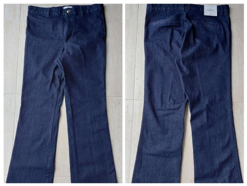 Vendo Pantalón vaquero flare azul oscuro nuevo h&m talla 42