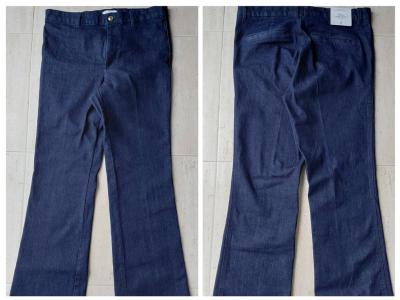 Vendo Pantalón vaquero flare azul oscuro nuevo h&m talla 42