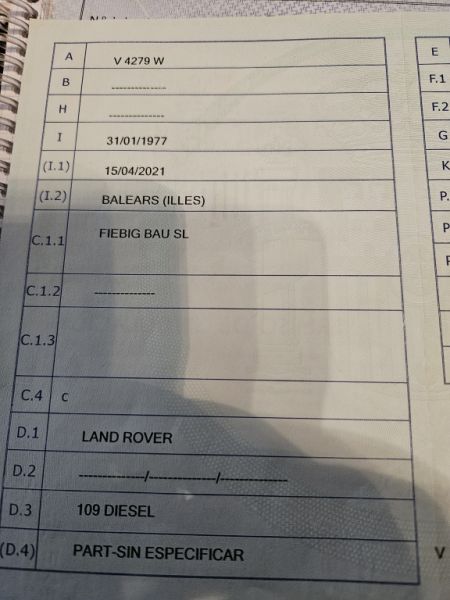 Verkaufe Landrover Defender