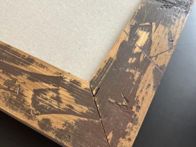 VILLA VATKU skandinavischer Bilderrahmen 43x43cm Braun