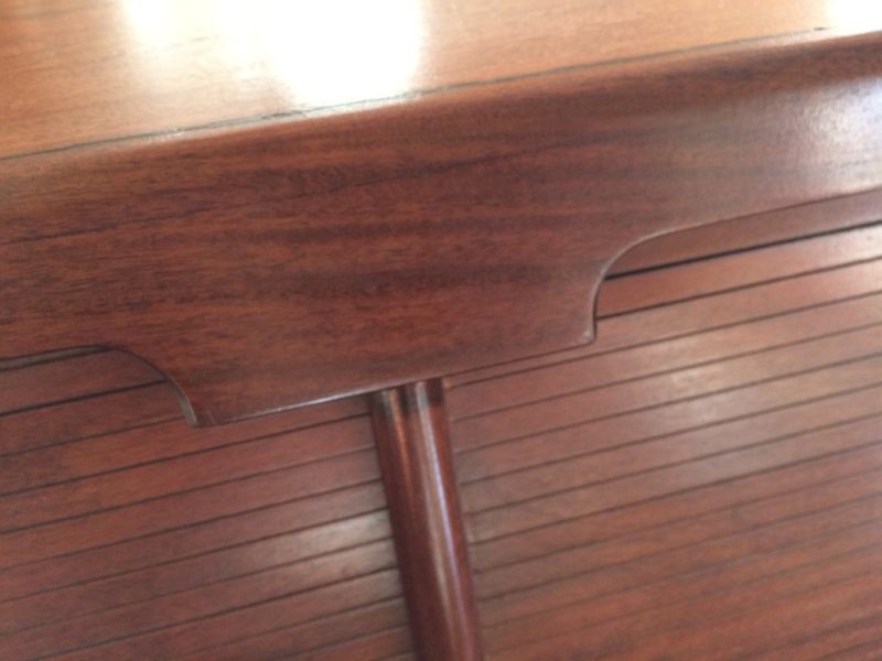 Escritorio vintage de diseño, años 50 / 60