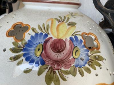 Vintage porcelain pendant lamp