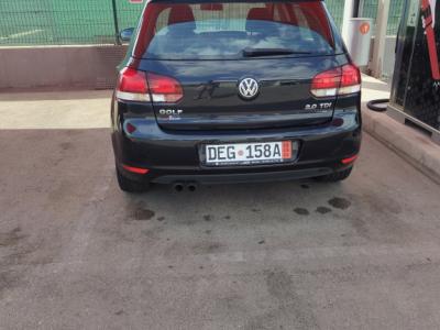 Volkswagen Golf VI 2.0 TDI 2012 – Negro, Asientos Alcántara