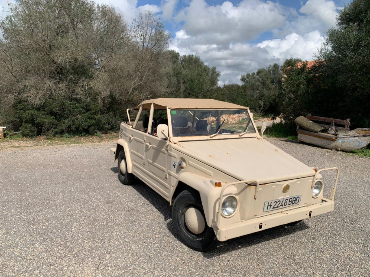 VW Kübel, Top de bikini, Accesorios