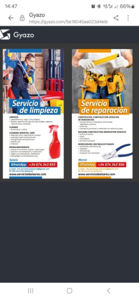 Maintenance and Cleaning Services