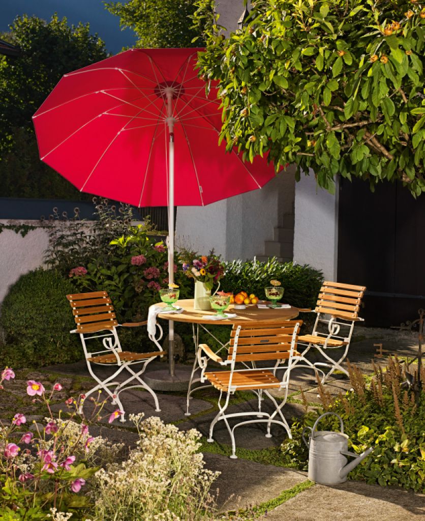 Weishäupl Classic mesa de jardín Ø 75 cm