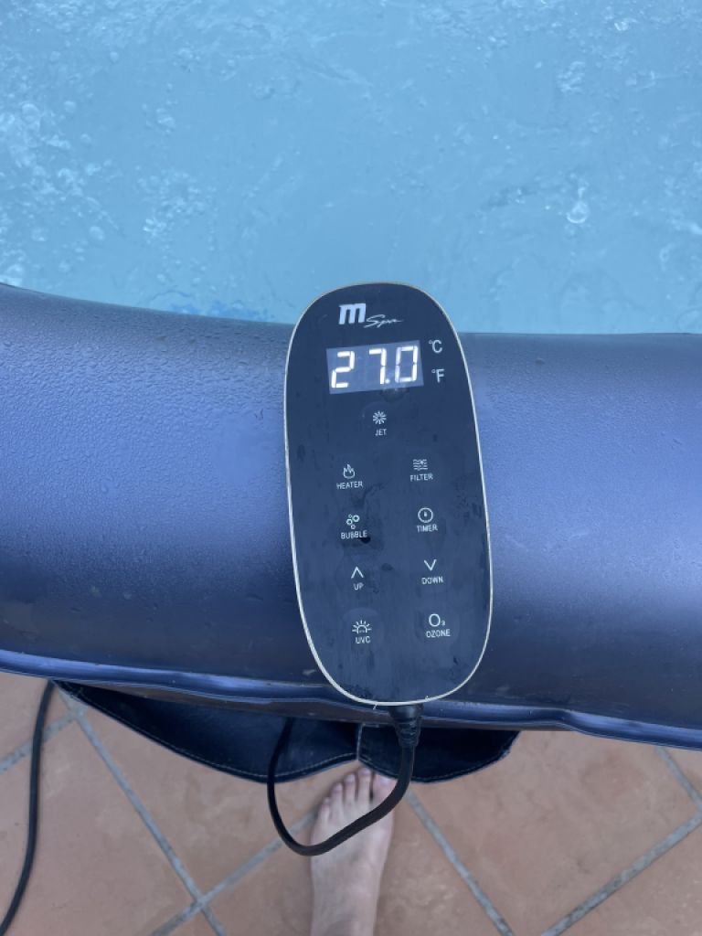 Bañera de hidromasaje, hinchable MSpa Otium, top model