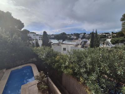 Winter: 2-level chalet with oil central heating, garden and pool in Cala Dor - near the harbor -- CH 23 WT