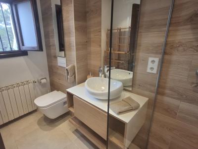 Winter: 2-level chalet with oil central heating, garden and pool in Cala Dor - near the harbor -- CH 23 WT