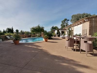 Invierno 26/27: Apartamento en el campo con A/C, terrazas cerca de Cas Concos -- FAP 39 WT