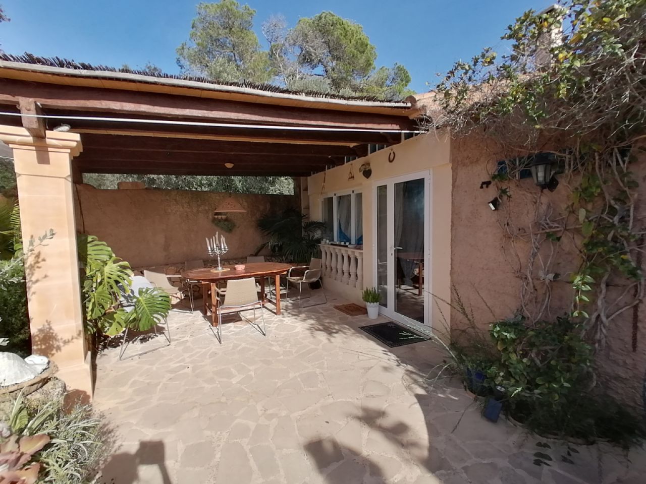 Invierno 26/27: Apartamento en el campo con A/C, terrazas cerca de Cas Concos -- FAP 39 WT